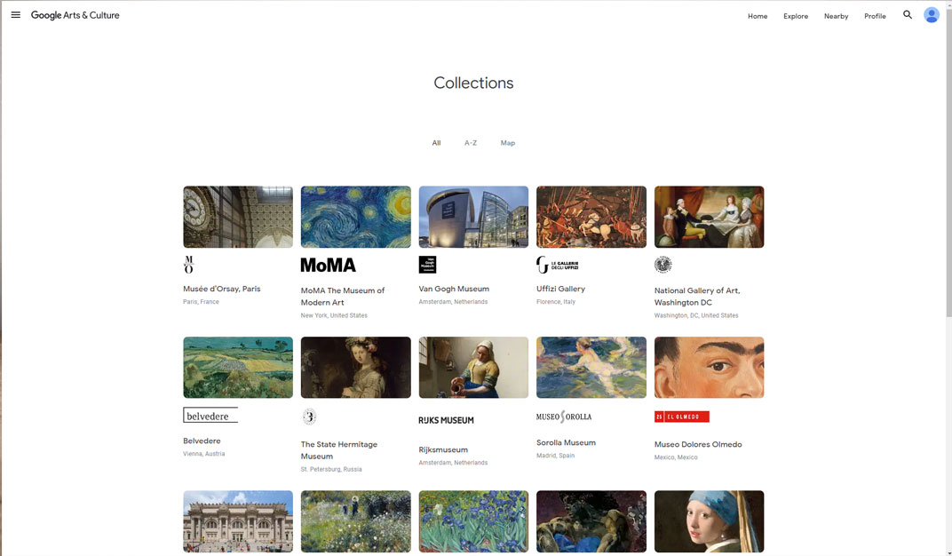google-arts-collection